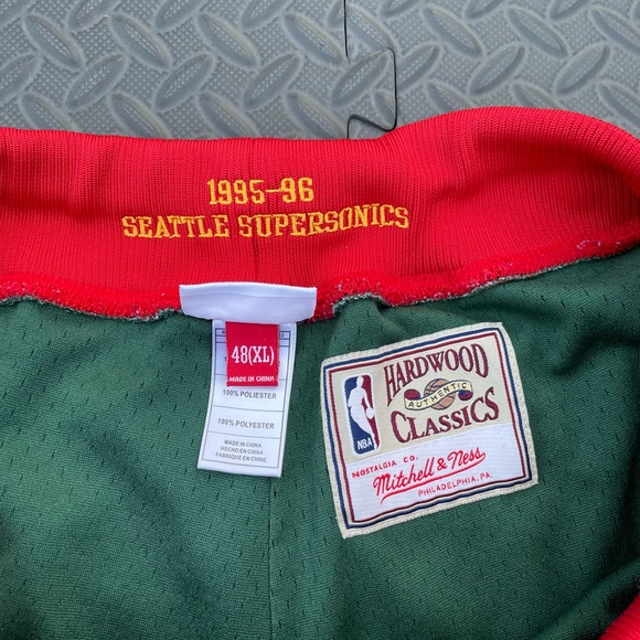 Seattle SuperSonics Authentic M&N Shorts sz 48 Xl - Picture 3 of 4